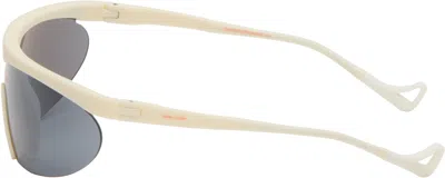 District Vision Beige Koharu Eclipse Sunglasses In Brown