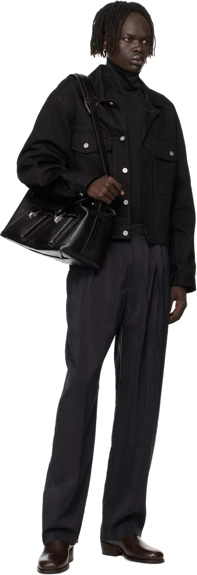 Lemaire Gray Week-end Gear Duffle Bag