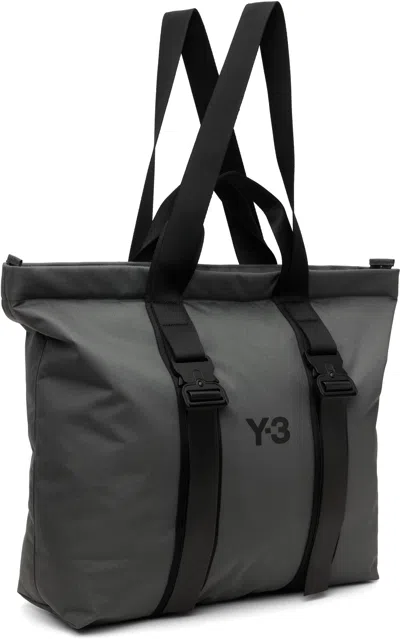 Y-3 Logo-detail Tote Bag