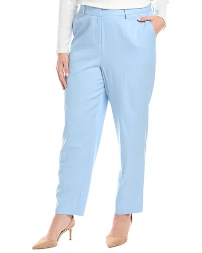 Tahari Asl Plus Pant In Blue