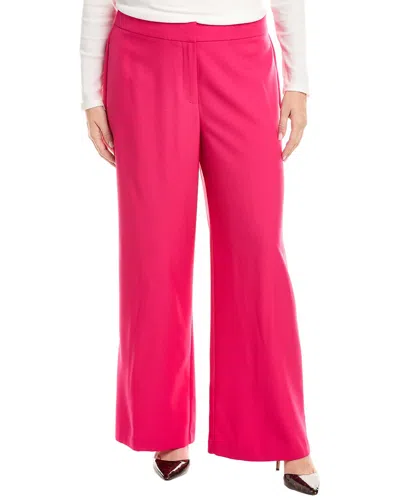 Tahari Asl Plus Pant In Pink