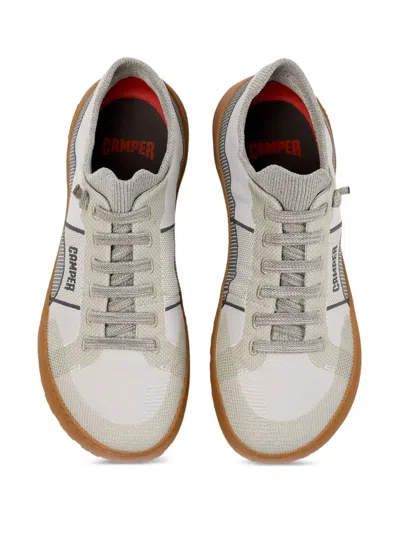 Camper Logo-detail Knitted Sneakers In Multi
