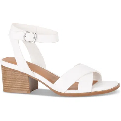 Style & Co Shelbyy Womens Ankle Strap Dressy Block Heel In Multi