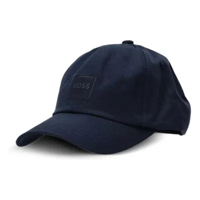 Hugo Boss Logo-patch Baseball Cap In Blue