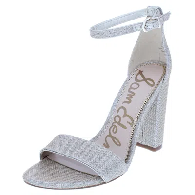 Sam Edelman Yaro Womens Block Heel Evening Sandals In Multi