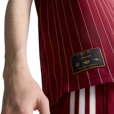 Adidas Originals Adidas Arsenal Terrace Icon Jersey 'collegiate Burgundy'