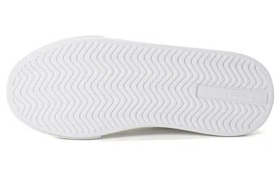 Prada (wmns)  Leather Platform Sneakers 'white With Red Tongue' In Multi