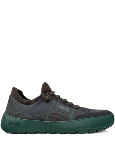 Camper Lace-up Knitted Sneakers In Multi