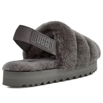 Ugg (wmns)  Super Fluff Slipper 'charcoal' In Gray