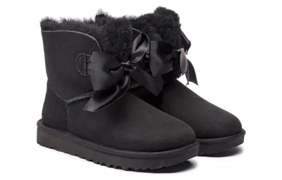 Ugg (wmns)  Gita Bow Mini Fleece Lined Black