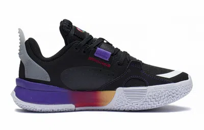 Li-ning (gs)  Wade All City 10 V1 'black Purple' In Multi