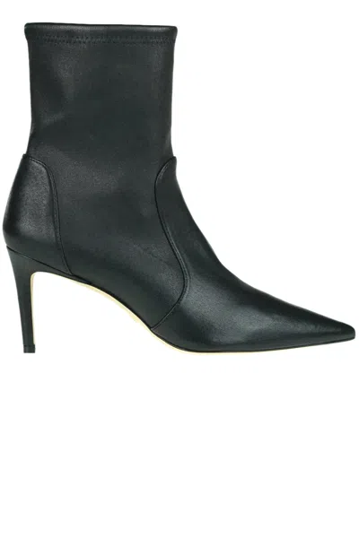 Stuart Weitzman Str Bootie Ankle Boots In Black