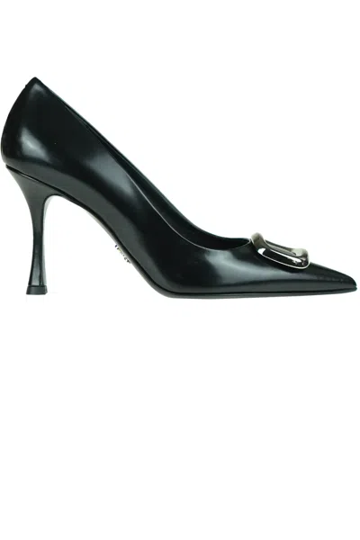 Sergio Levantesi 80mm Destiny5 Pumps In Black