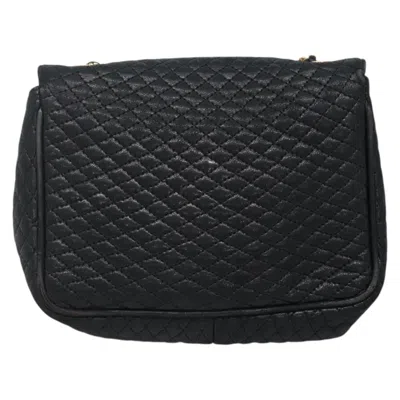 Pre-owned Bally Black Leather Shoulder Bag ()