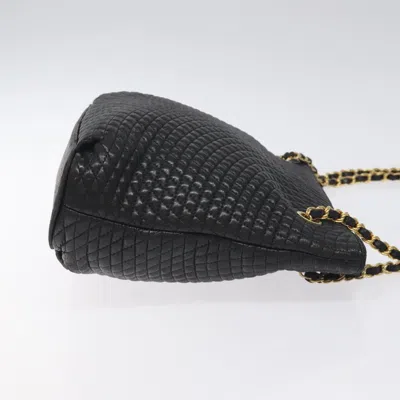 Pre-owned Bally Black Leather Shoulder Bag ()