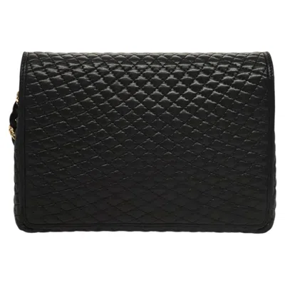 Pre-owned Bally Black Leather Shoulder Bag ()