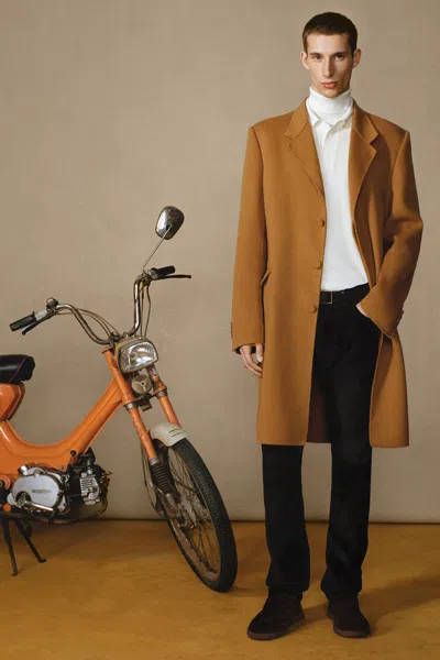 Gabriela Hearst Anthony Five Pocket Pant In Black Suede In Black