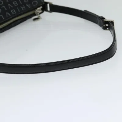 Pre-owned Bulgari Black Canvas Shoulder Bag ()