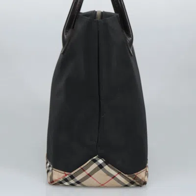 Pre-owned Burberry Blue Label Black Synthetic Tote Bag ()