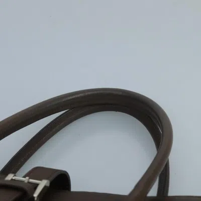 Pre-owned Burberry Nova Check Beige Canvas Tote Bag ()