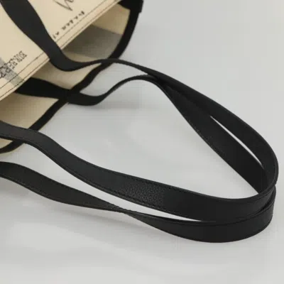 Pre-owned Burberry White Canvas Tote Bag ()