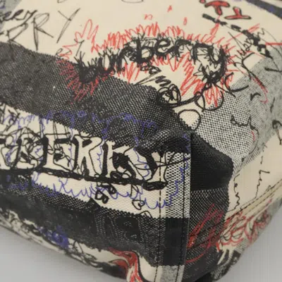 Pre-owned Burberry White Canvas Tote Bag ()