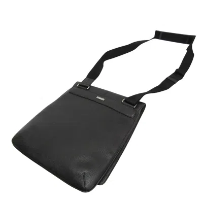 Pre-owned Cartier Black Leather Shoulder Bag ()