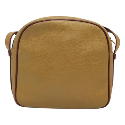 Pre-owned Cartier Must De  Yellow Leather Shoulder Bag ()