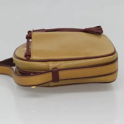 Pre-owned Cartier Must De  Yellow Leather Shoulder Bag ()