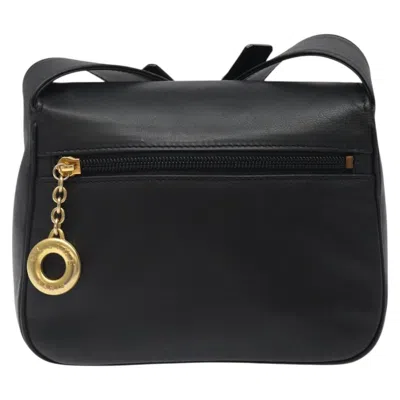 Pre-owned Celine Céline Black Leather Shoulder Bag ()