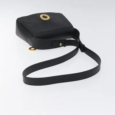 Pre-owned Celine Céline Black Leather Shoulder Bag ()