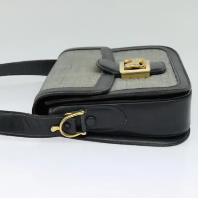 Pre-owned Celine Céline Carriage Navy Leather Shoulder Bag ()