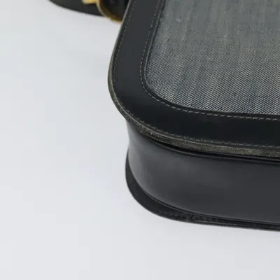 Pre-owned Celine Céline Carriage Navy Leather Shoulder Bag ()