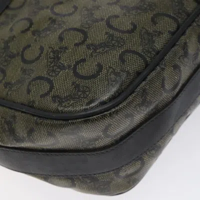 Pre-owned Celine Céline Khaki Canvas Shoulder Bag ()