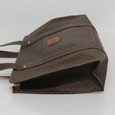 Pre-owned Celine Céline Macadam Brown Canvas Tote Bag ()
