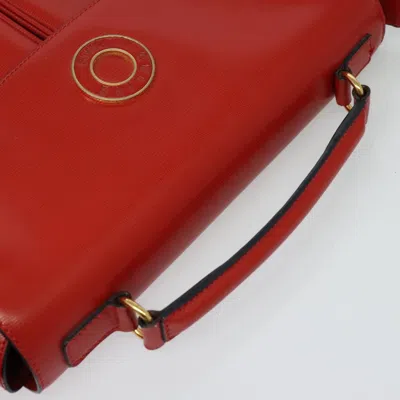 Pre-owned Celine Céline Red Leather Shoulder Bag ()