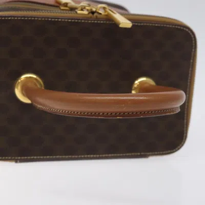 Pre-owned Celine Céline Vanity Brown Canvas Clutch Bag ()