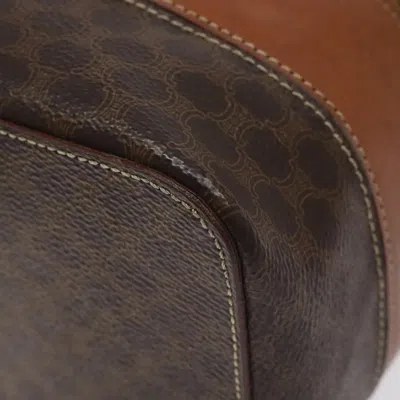 Pre-owned Celine Céline Vanity Brown Canvas Clutch Bag ()
