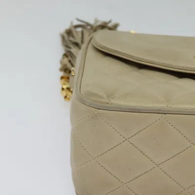 Pre-owned Chanel Camera Beige Leather Shoulder Bag ()