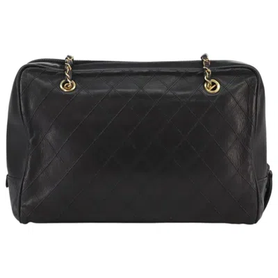 Pre-owned Chanel Camera Black Leather Shoulder Bag ()
