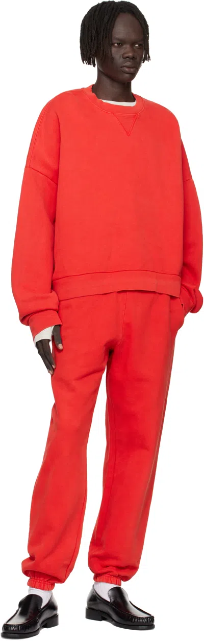 Entire Studios Logo Track Pants In Red