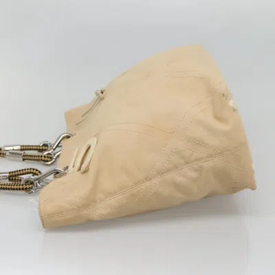 Pre-owned Chanel Numero 5 Beige Canvas Tote Bag ()