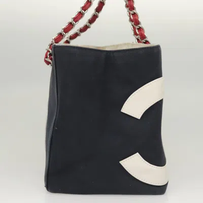 Pre-owned Chanel Numero 5 Navy Canvas Tote Bag ()
