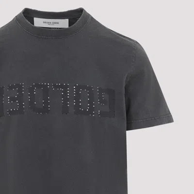 Golden Goose Deluxe Brand Men Cotton T-shirt In Black