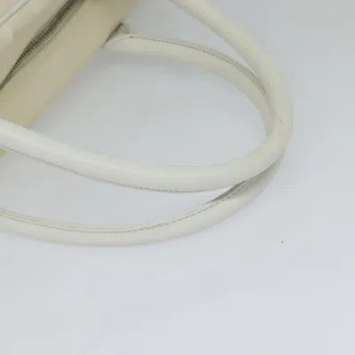 Pre-owned Chanel Sport Line White Canvas Travel Bag ()