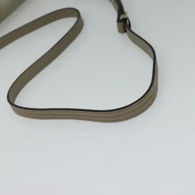 Pre-owned Chloé Faye Grey Leather Shoulder Bag ()