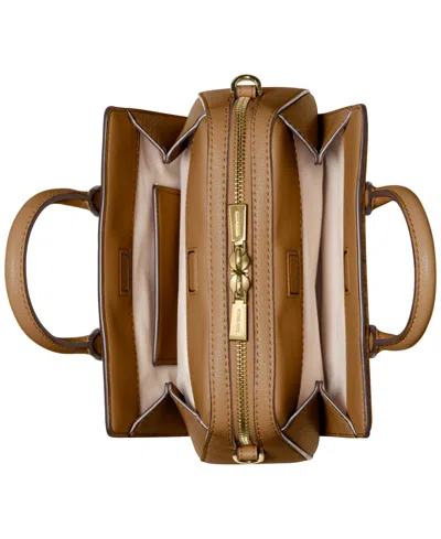 Michael Kors Laila Extra-small Signature Logo Crossbody Bag In Brown