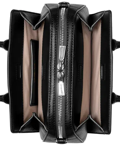 Michael Kors Laila Extra-small Signature Logo Crossbody Bag In Black