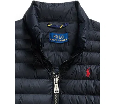 Polo Ralph Lauren Toddler And Little Boys P-layer 2 Packable Quilted Jacket In Black