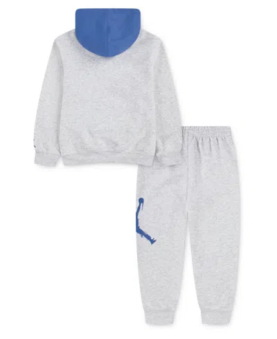 Jordan Little Boys 2-piece Most Value Player Jumpman Fleece Pullover Hoodie And Pants Set In Multi
